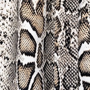 Snake Print Papaya Short